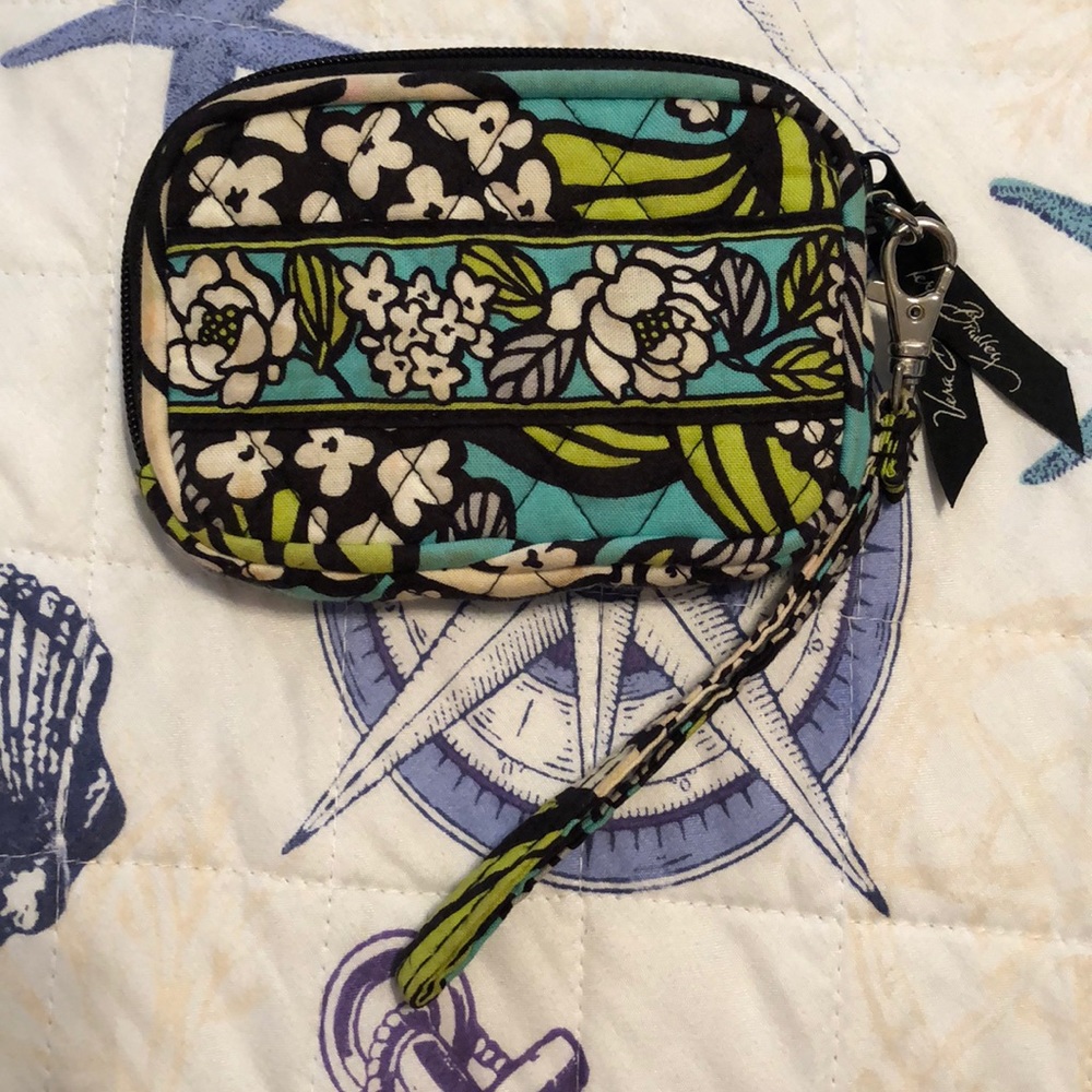 Vera Bradley credit card/cash wristlet holder